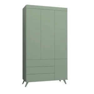 Guarda Roupa Infantil Viena Verde Jardim