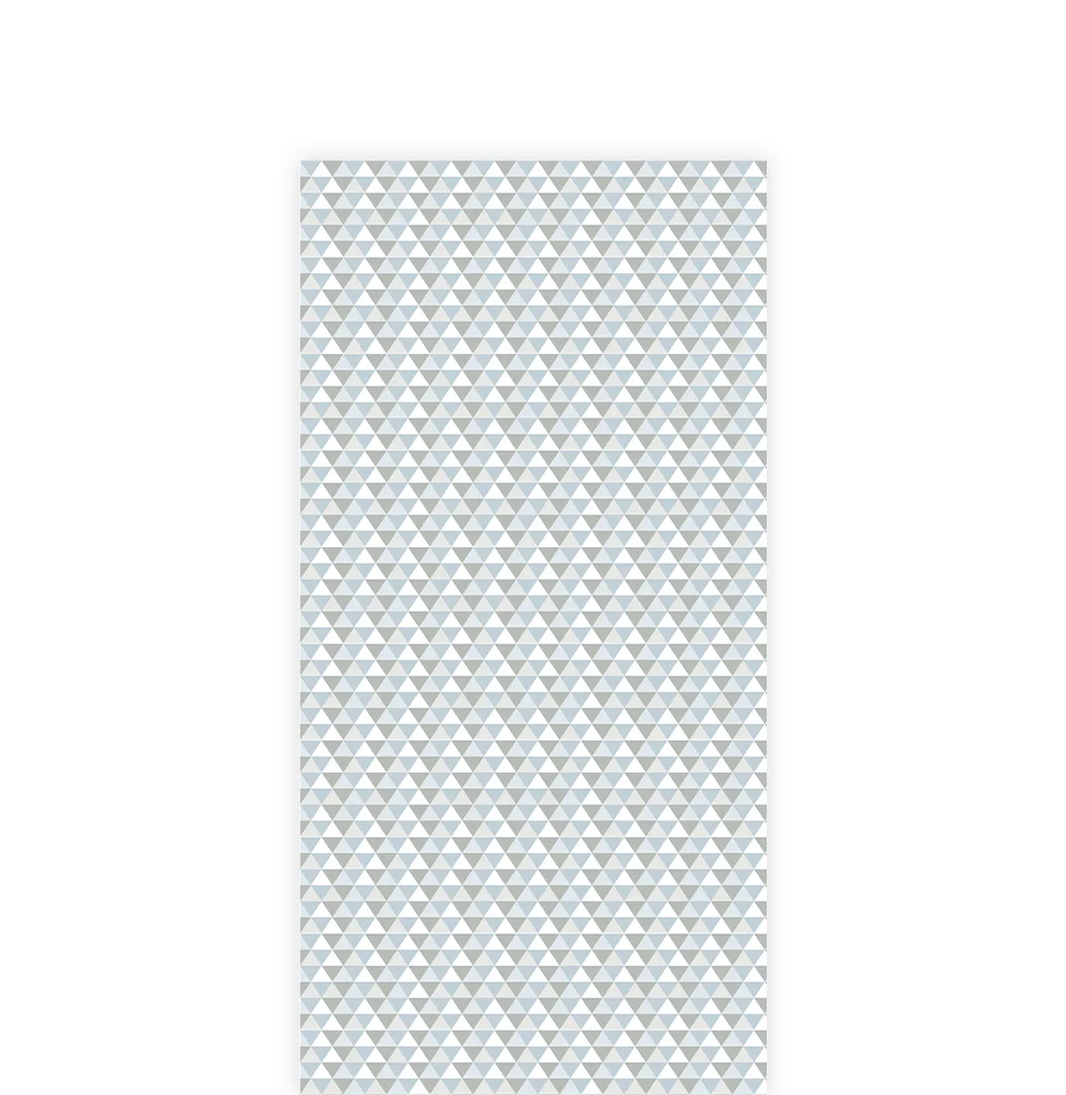 Papel de Parede Infantil Triângulos Azul Claro - Image 4
