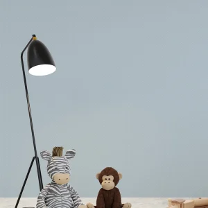 Papel de Parede Infantil Mini Poá Fundo Azul Clássico