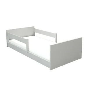 Cama Solteiro Up 2 em 1 Cinza Harbor