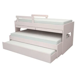 Beliche Multi com Triliche e Escrivaninha – Rosa