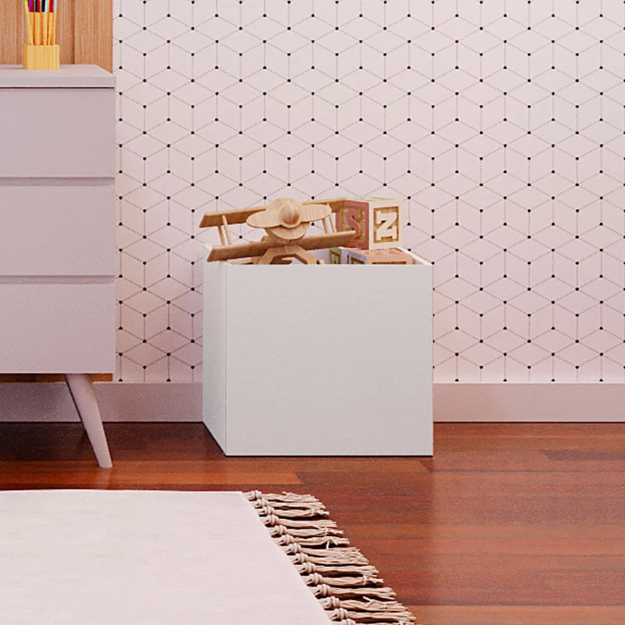 Caixa de Brinquedos Up Branco