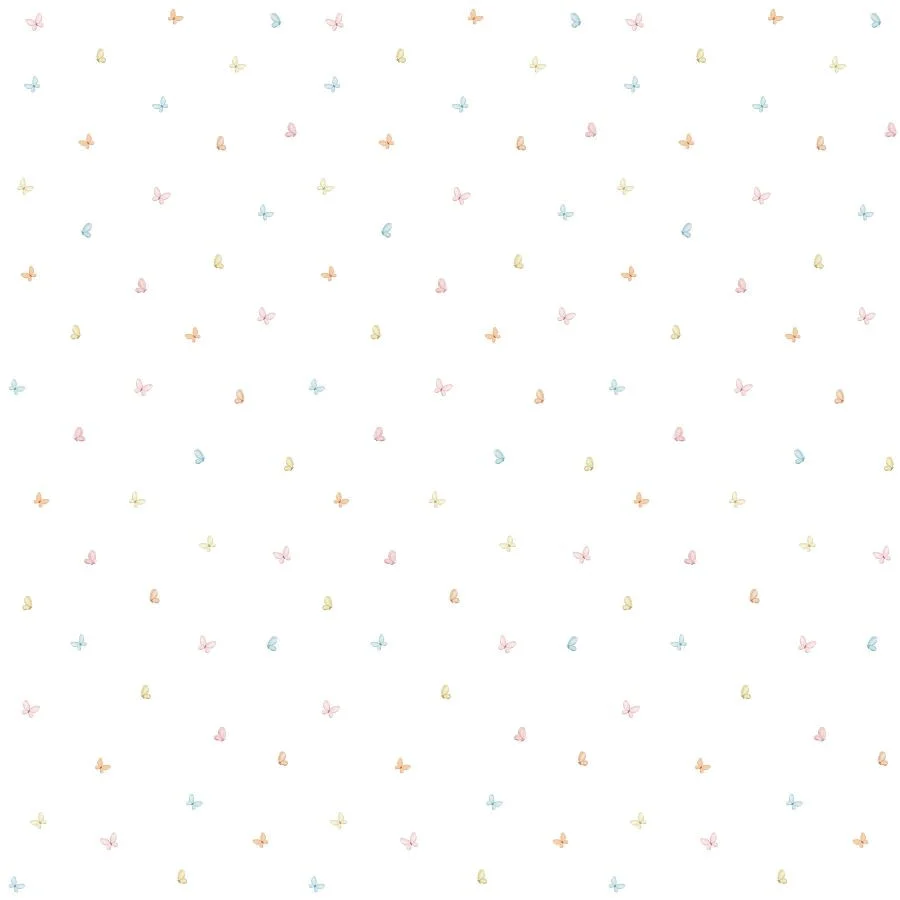 Papel de Parede Infantil Borboletas Flores do Campo - Image 4