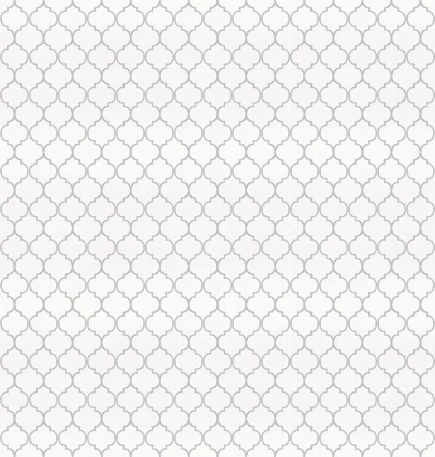 Papel de Parede Arabesco Aquarela Cinza - Image 4