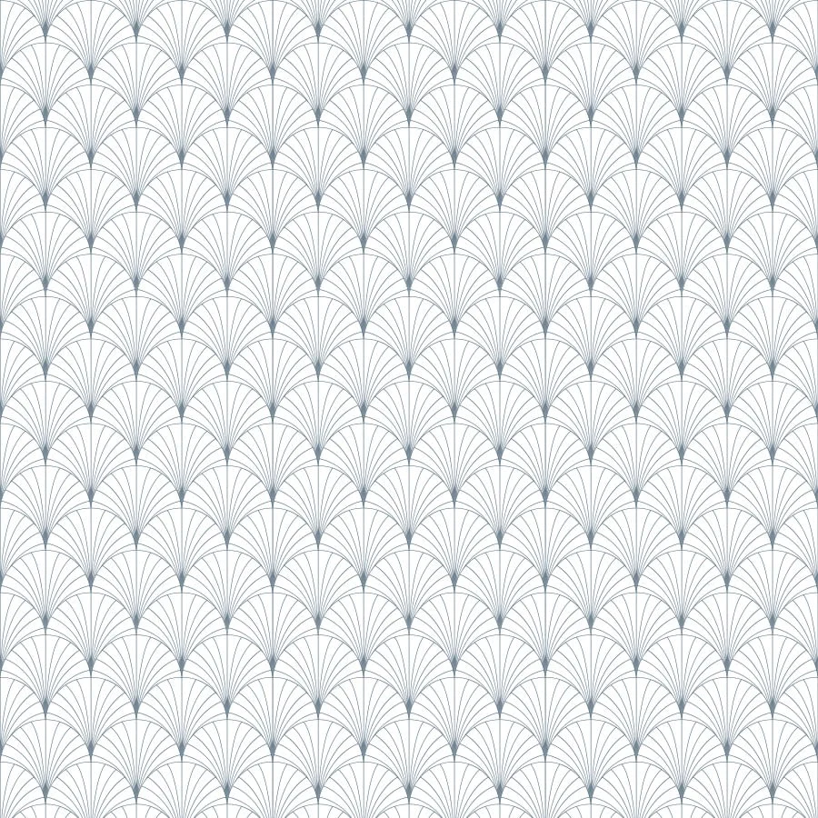 Papel de Parede Leque Azul Polo - Image 4