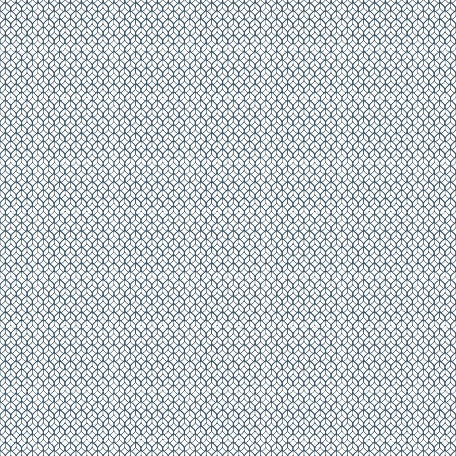 Papel de Parede Folhas Médio Azul Polo - Image 4