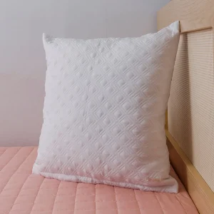 Capa de Almofada Losango Cru 50cm x 50cm