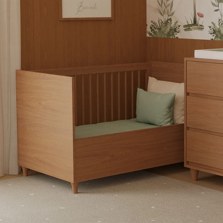 Grade Frontal de Transformação para Mini Cama Haus Nature - Freijó - Image 3