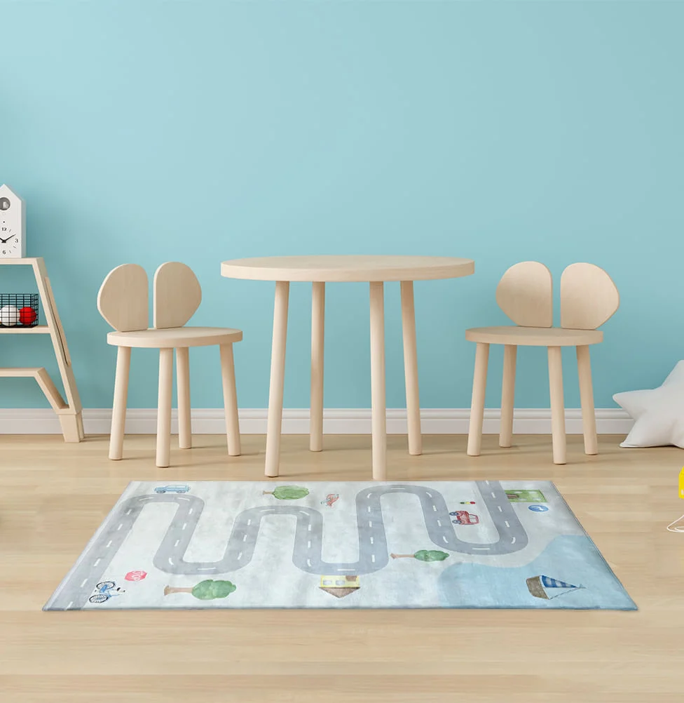Tapete Infantil Pista Playmat - 0,90 x 1,40m - Image 2