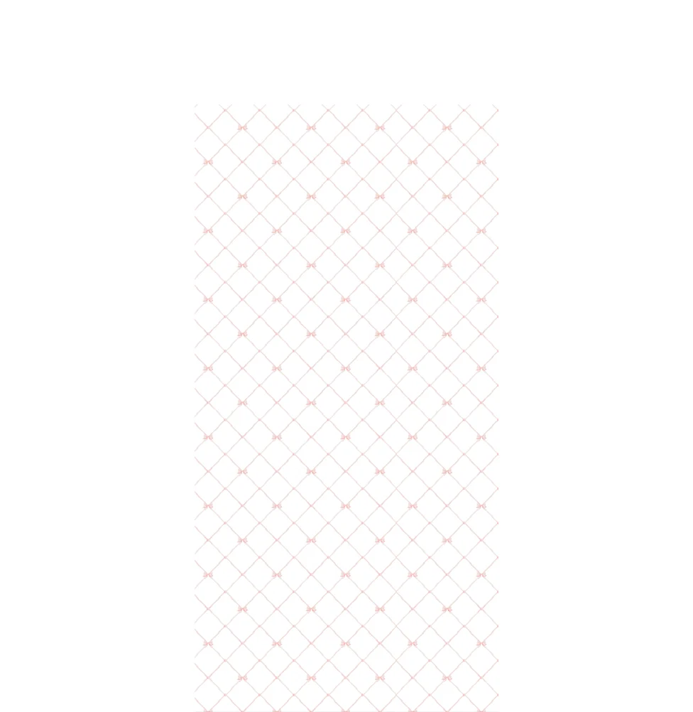 Papel de Parede Laços e Fitas Aquarela Rosa - Image 4