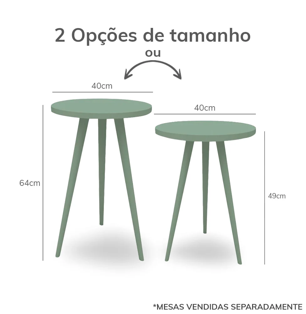 Mesa de Apoio Viena - Verde Jardim - Image 3