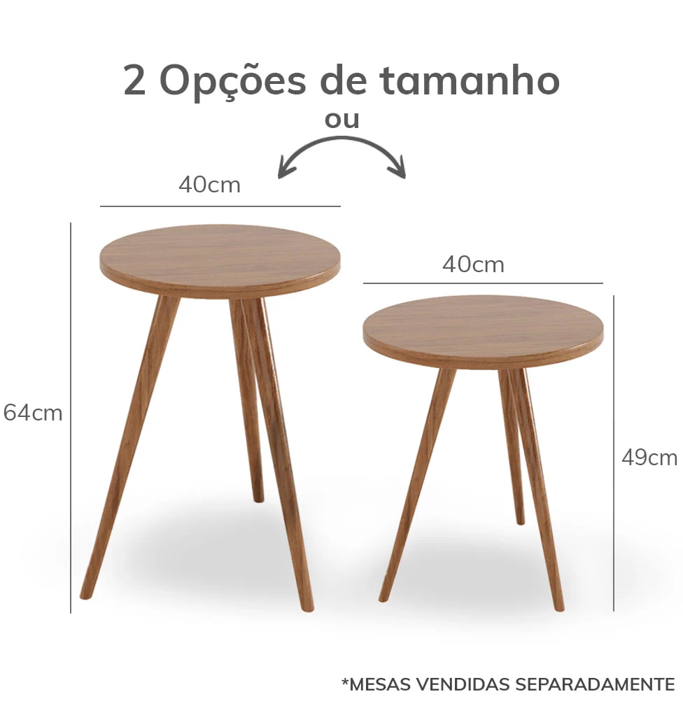 Mesa de Apoio Viena - Freijó - Image 3