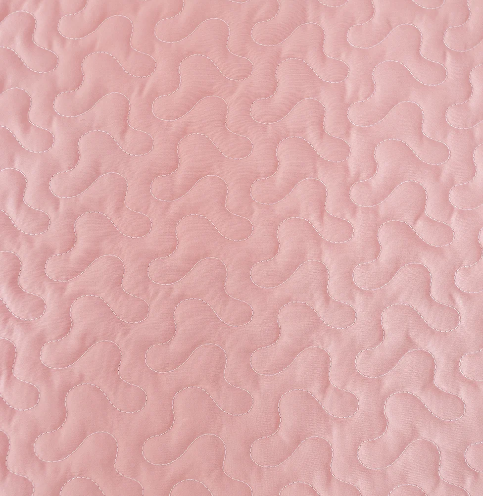 Colcha Com Elástico Para Berço Infinity - Rosa Chá - Image 7