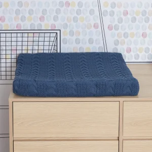 Trocador Tricot Dalia - Azul Jeans