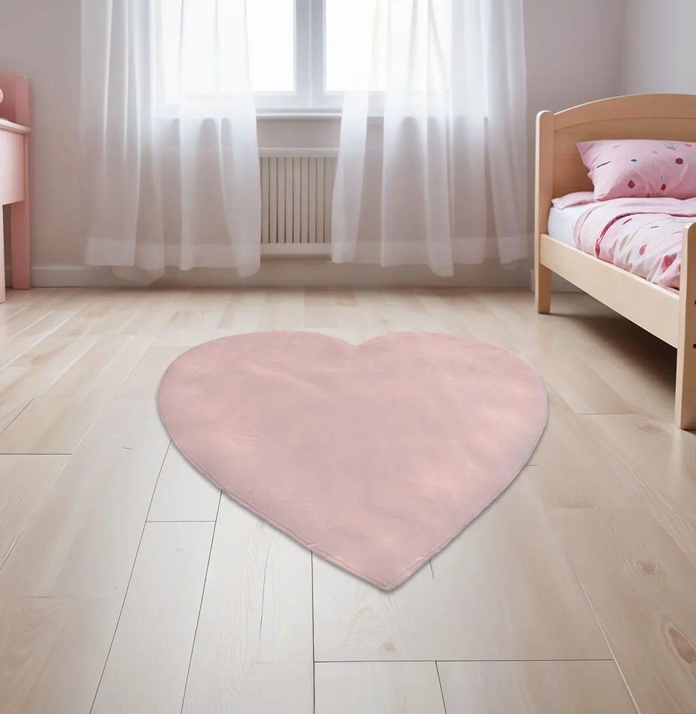 Tapete Infantil Coração Rosa Playmat - Image 2