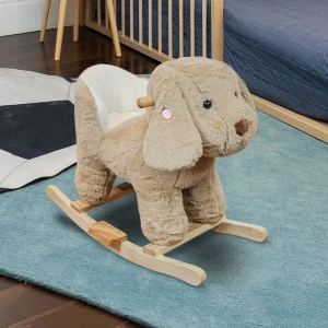 Cachorro de Balanço Musical com Assento
