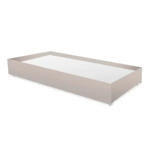 Cama Solteiro Auxiliar - Greige