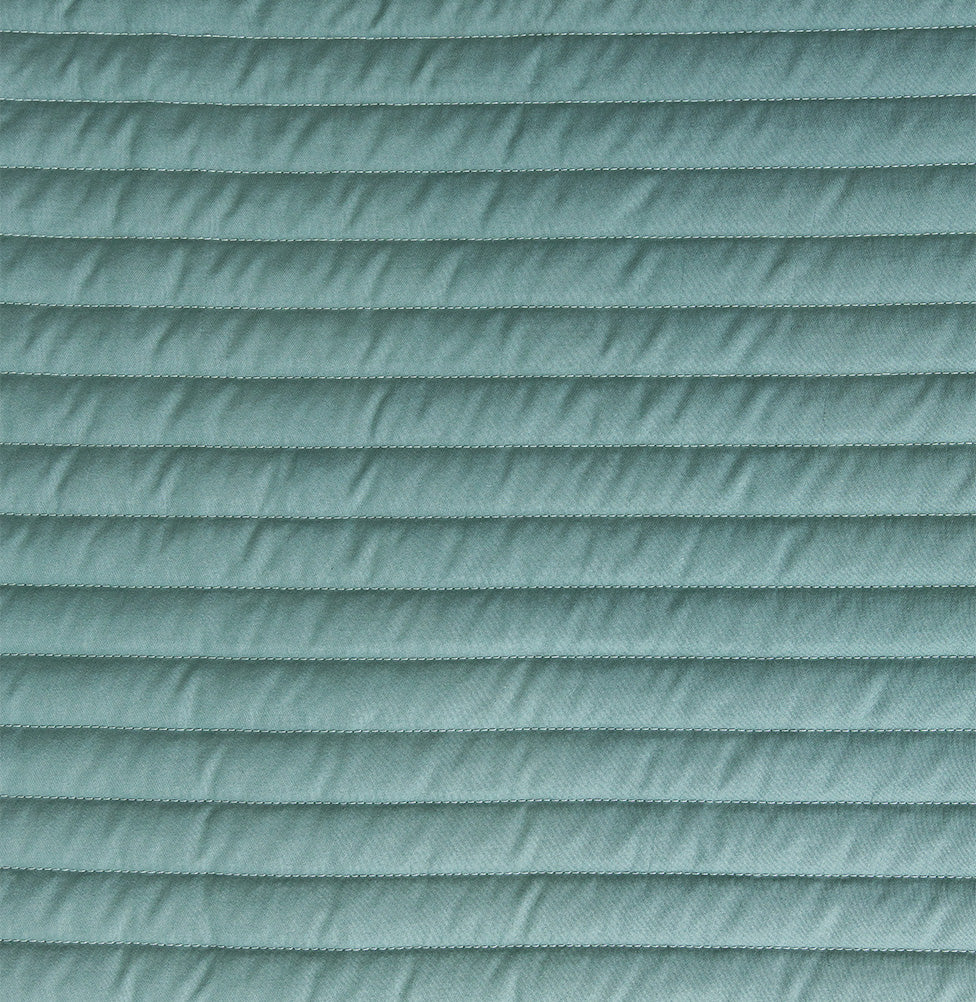 Porta Travesseiro Solteiro 50x70cm Listra - Verde Seco - Image 5