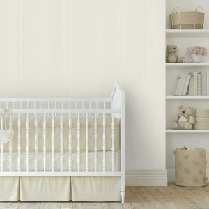 Papel de Parede Infantil Listra Mini - Bege