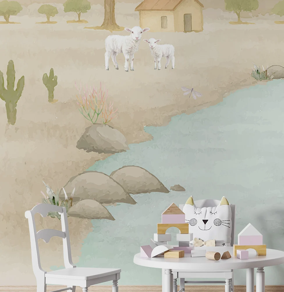 Papel de Parede Refúgio do Sertão Casas - Mural - Image 3