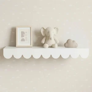 Prateleira Ondinhas 60cm – Branco