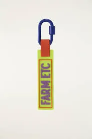 Chaveiro Farm Etc Amarelo