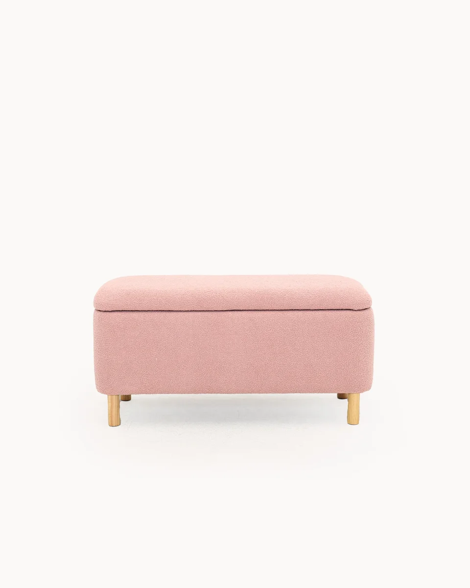 Banqueta FLUFFY com arrumação