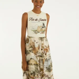 Vestido Longo Mapa Rio