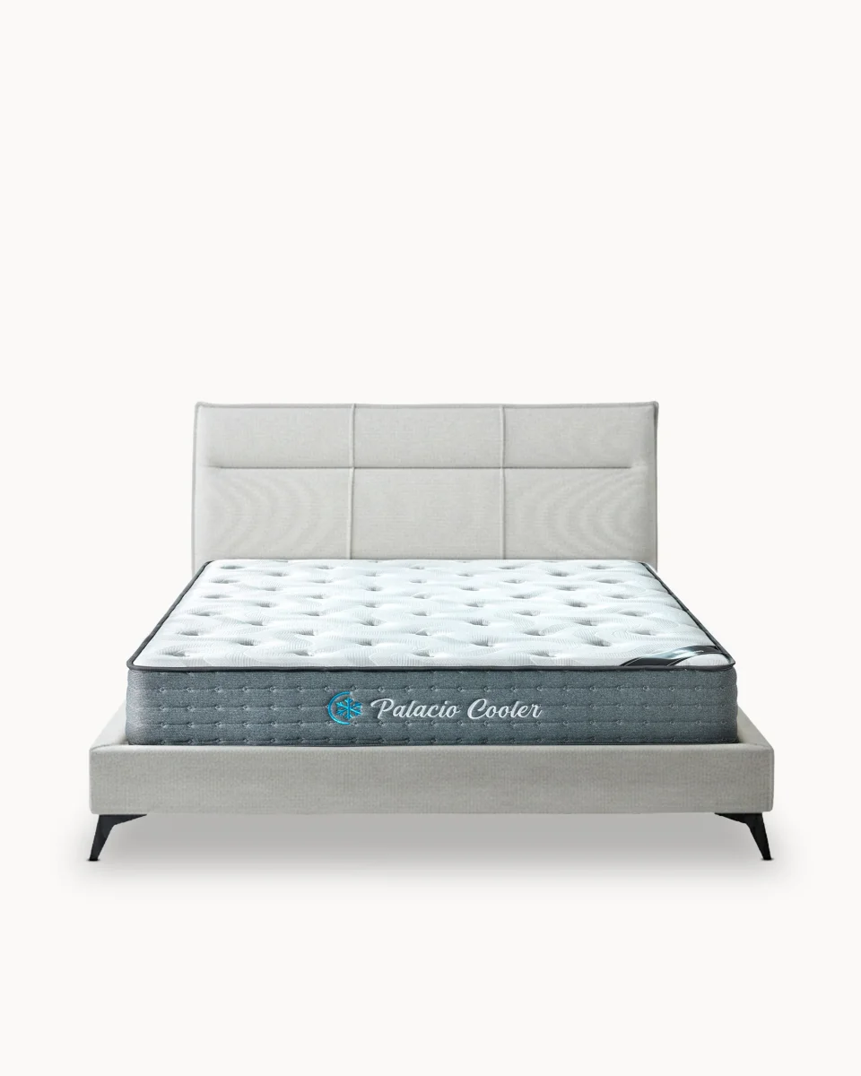 Pack cama de casal DAVIS + Colchão HOMYSLEEP PALACIO COOLER