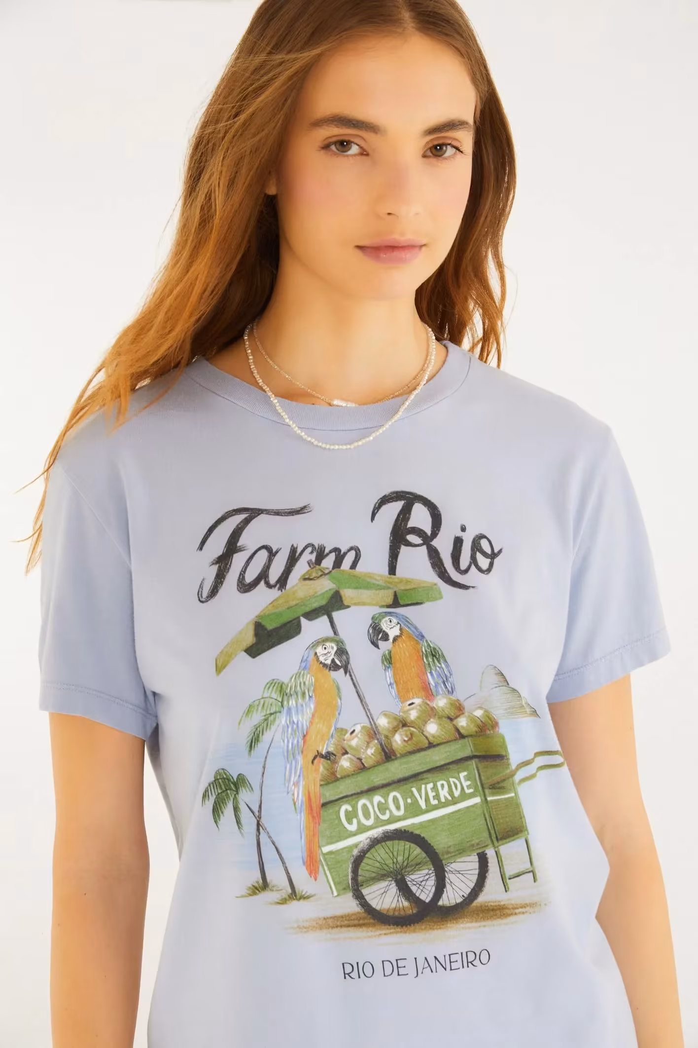 T-Shirt Fit Carrinho De Coco