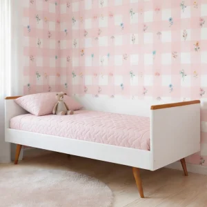 Cama Babá Viena Branco e Mel