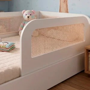 Grade frontal para cama Haus Arco com Palha - Branco