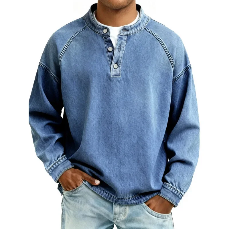 Sandro - Camisa Henley Vintage - Image 2