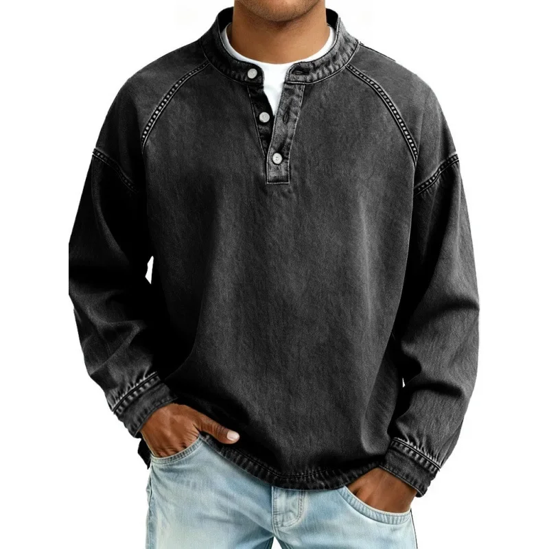 Sandro - Camisa Henley Vintage - Image 6