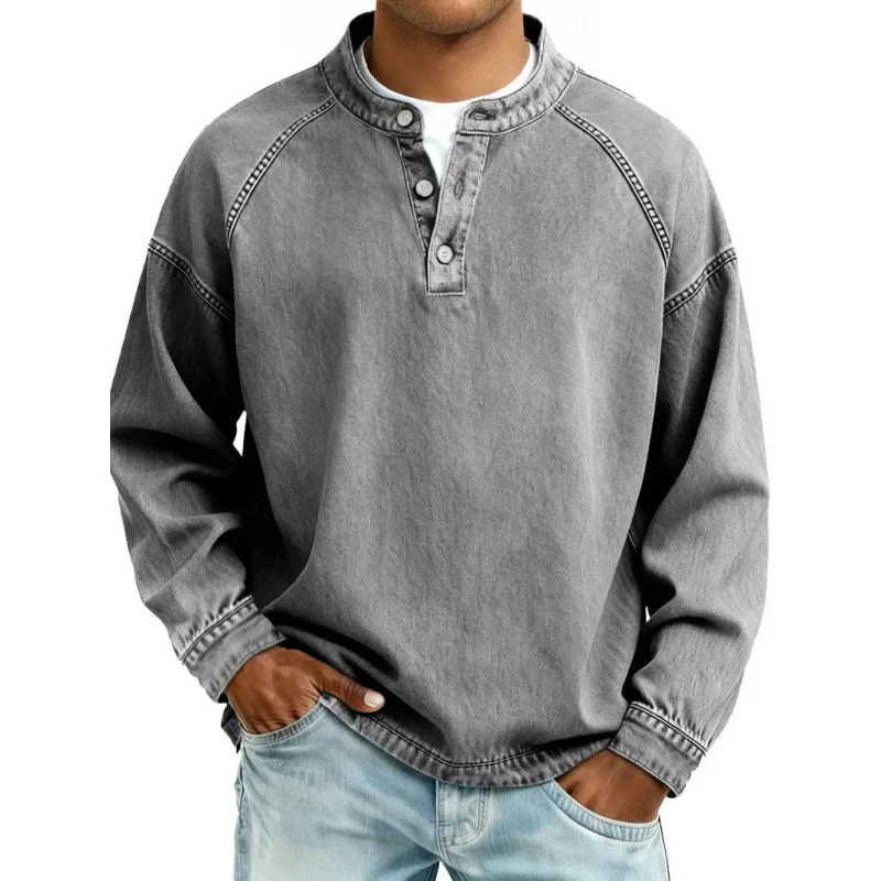 Sandro - Camisa Henley Vintage - Image 7