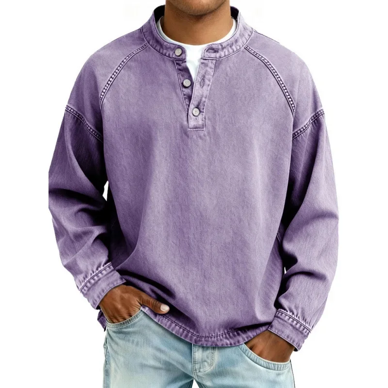 Sandro - Camisa Henley Vintage - Image 3
