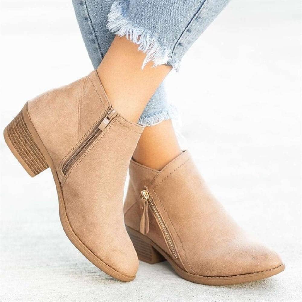 Bota Feminina de Couro Camurça Ortopédica - Image 5