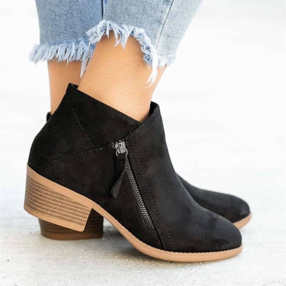 Bota Feminina de Couro Camurça Ortopédica - Image 4