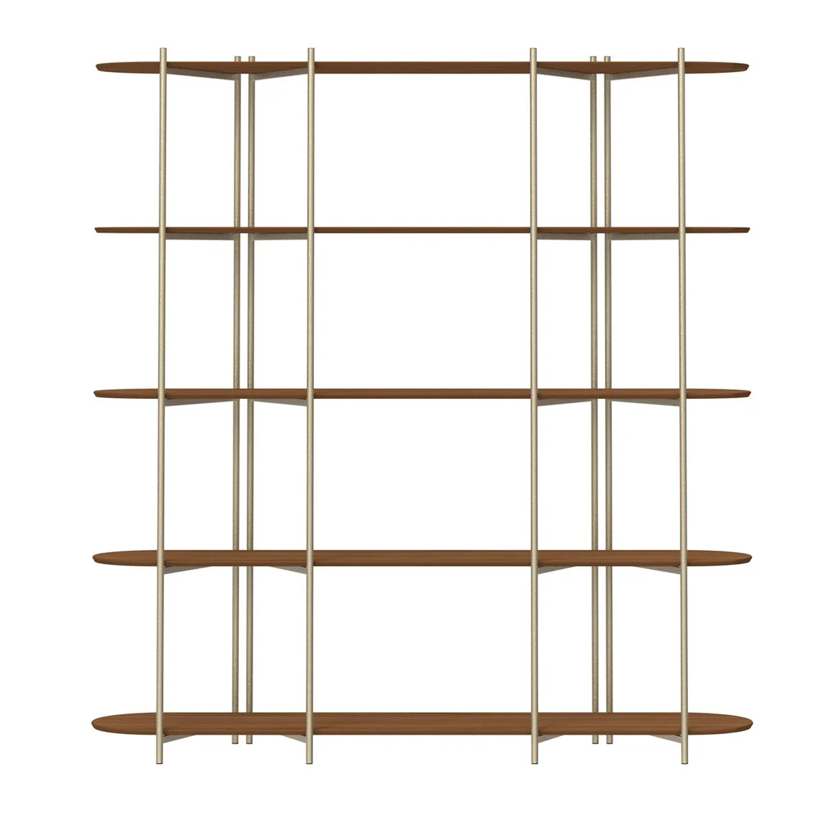 Estante 5 Prateleiras Aço com MDF Enya 180cm - Image 7