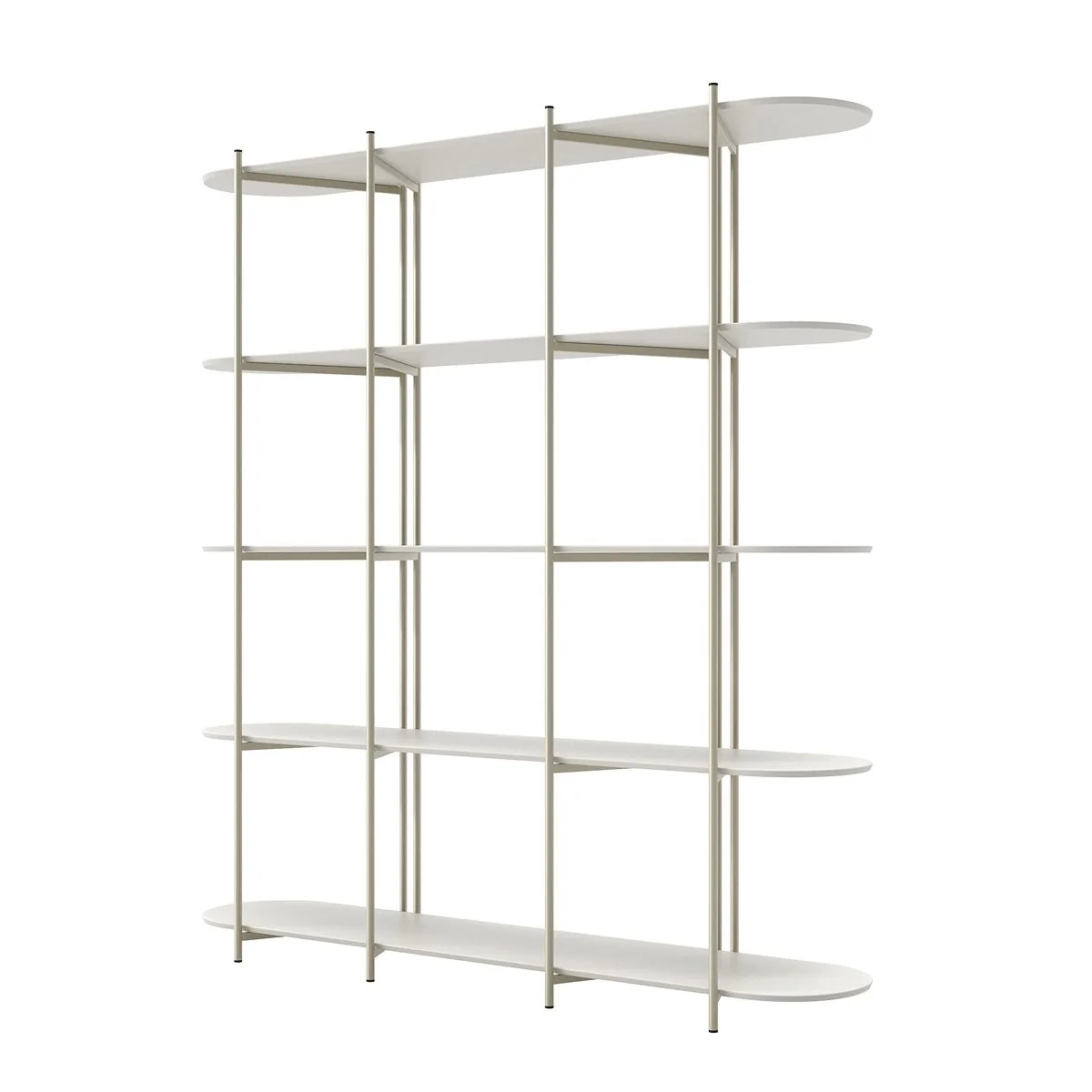 Estante 5 Prateleiras Aço com MDF Enya 180cm - Image 9