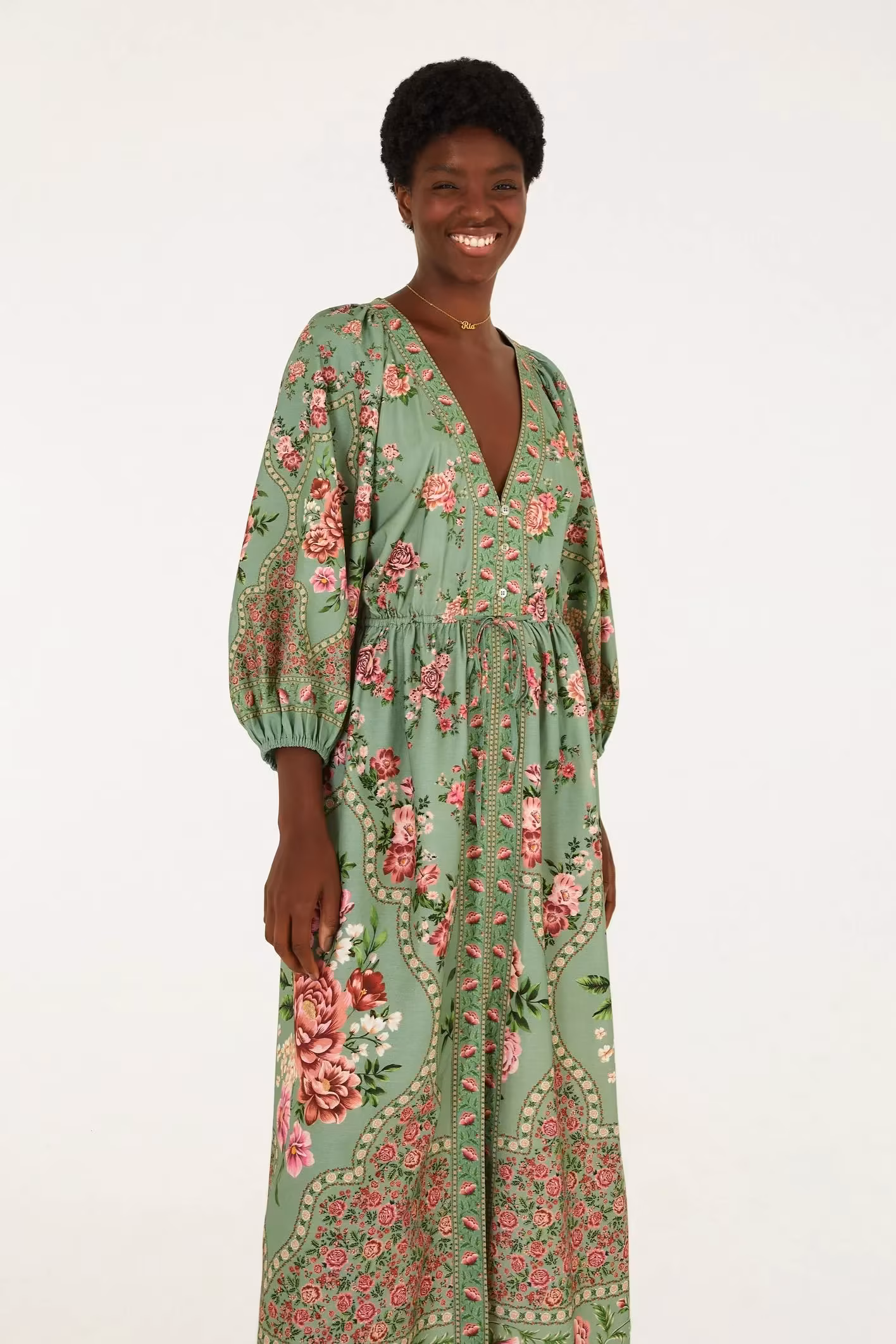 Vestido Longo Romance - Image 3