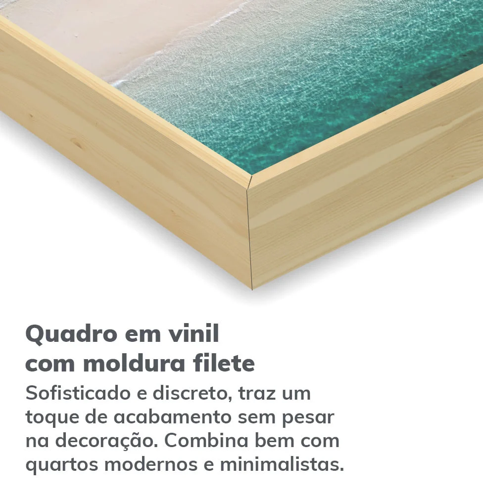 Quadro Aquarela Azul e Dourado - Image 5