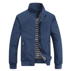 Jaqueta Bomber Masculina Slim Casual - Conforto Premium
