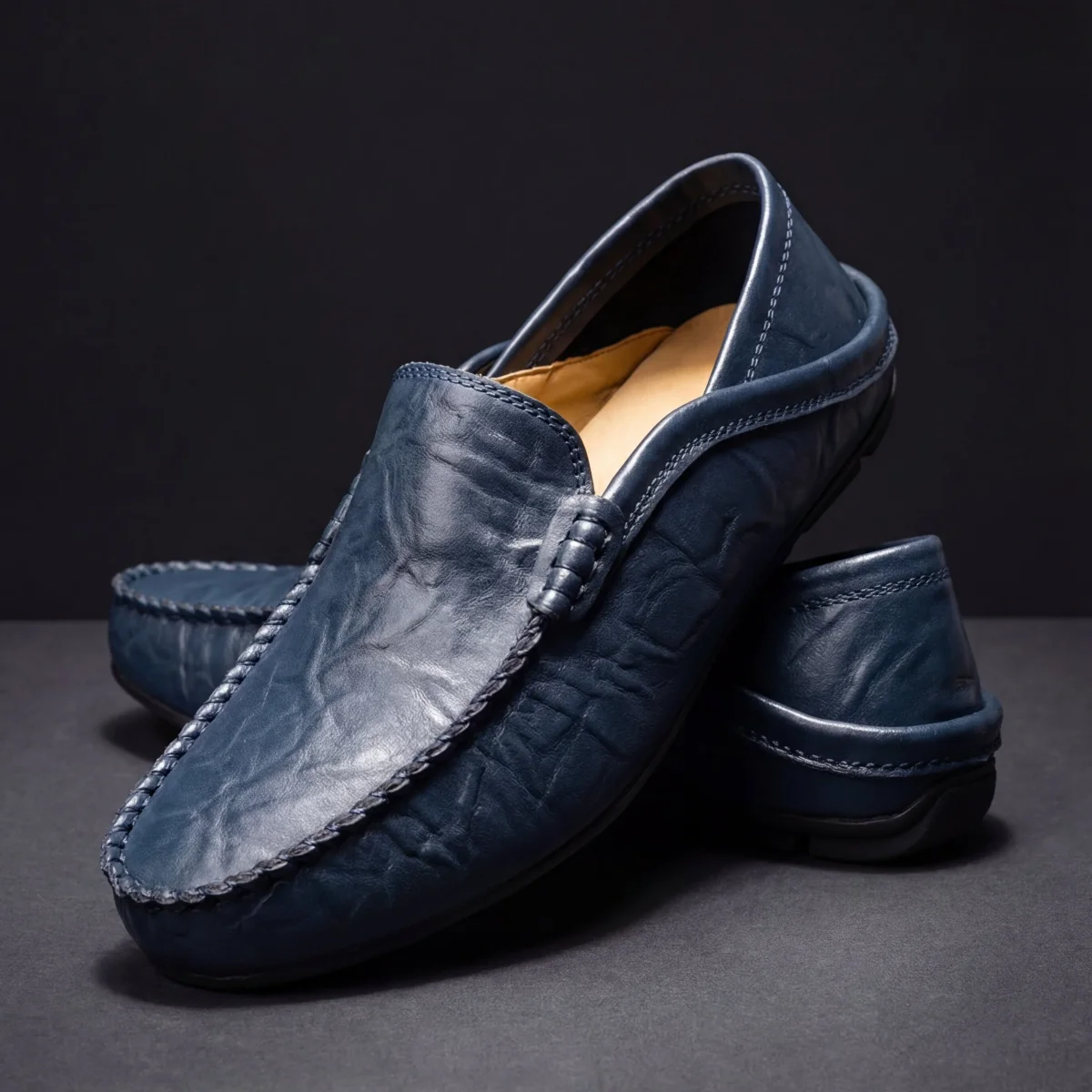 Pedro - Loafers em Pele para Homem - Image 3