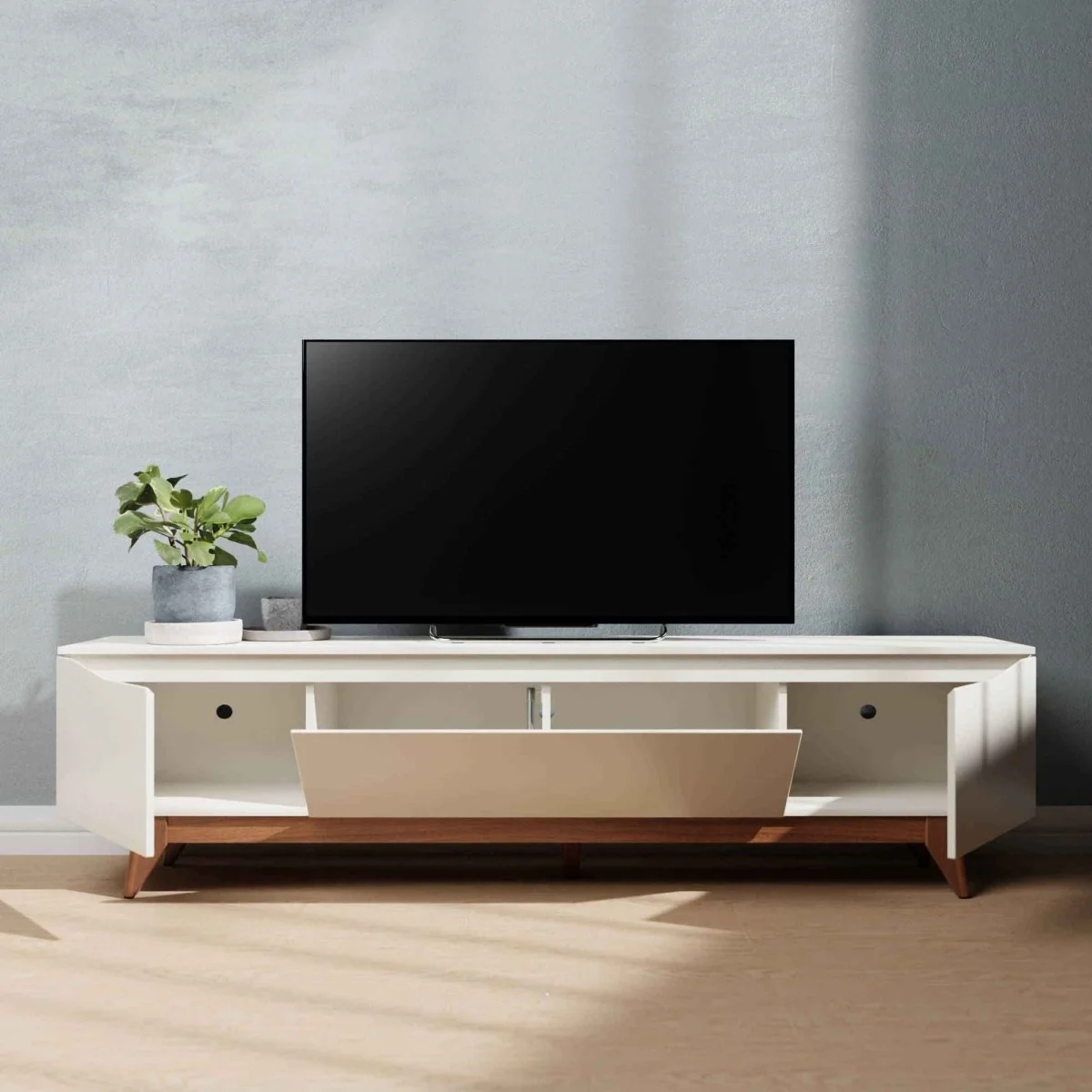 Rack para TVs até 75 Polegadas 3 Portas Flynt 184cm - Image 9