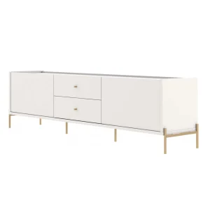 Rack para TVs até 75 Polegadas 2 Portas 2 Gavetas Jasper 220cm