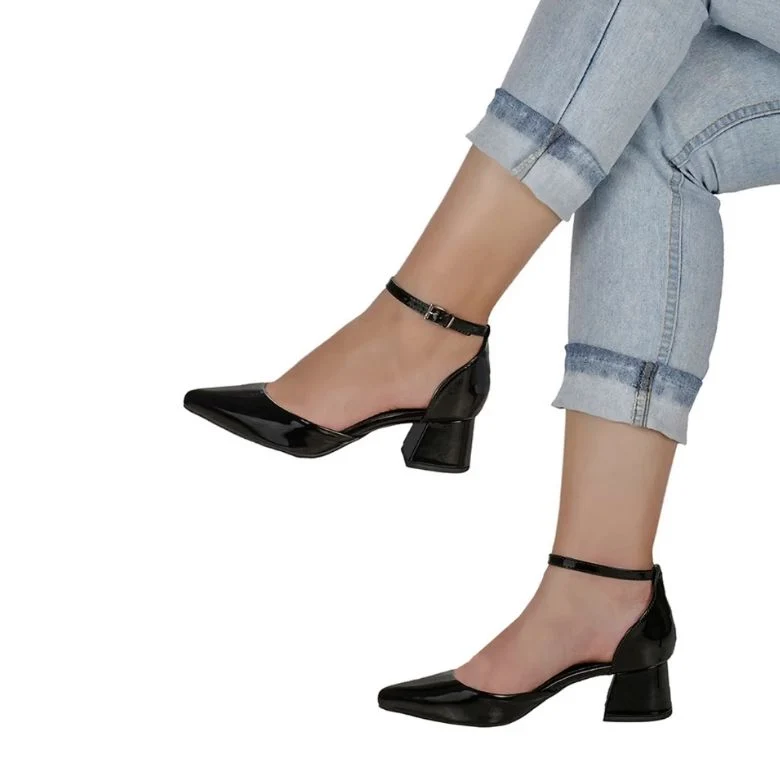 Scarpin Slingback Bico Fino Salto Baixo - Image 6