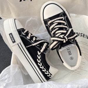 Tênis Feminino Plataforma Bordado