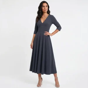 Sofia - Vestido Fluido com Decote em V